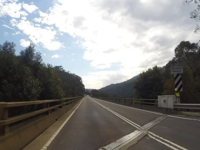 Heathcote Road bridge crossing the Woronora River near Menai