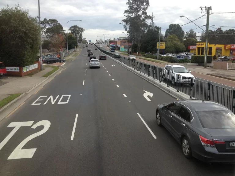 Windsor Road through Baulkham Hills